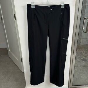 Title Nine Women’s Genie Outdoor Hiking Pants Size 6 Black Softshell Active